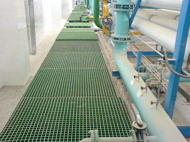 化工車間玻璃鋼格柵..